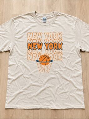 New York Basketball Graphic Shirt